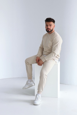 BLUZA BASIC BEŻ