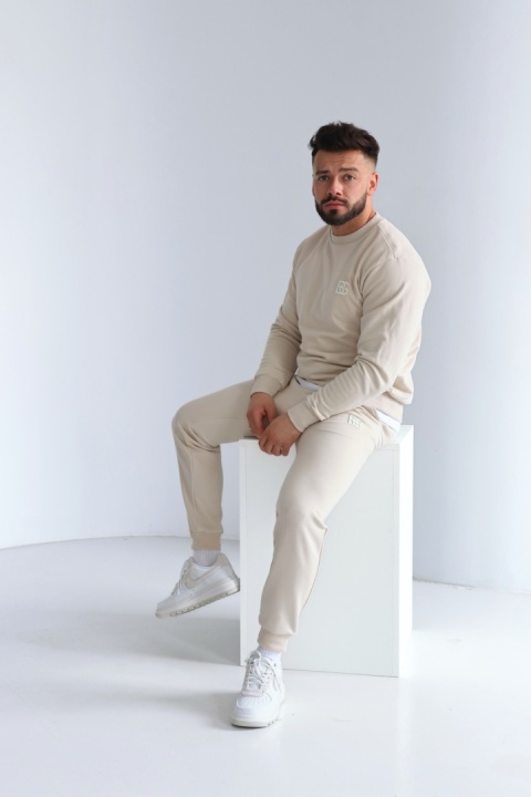 BLUZA BASIC BEŻ