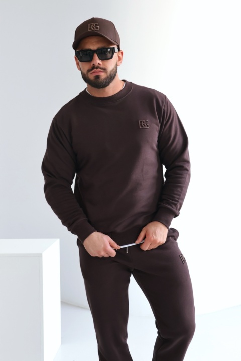 BLUZA BASIC BRĄZ