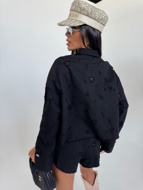 BLUZA DENIM CZARNY