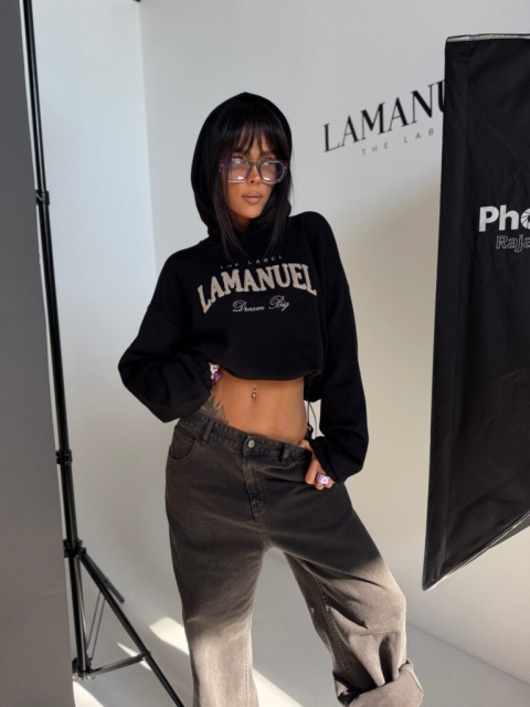 Bluza damska DREAM BIG | Czarny