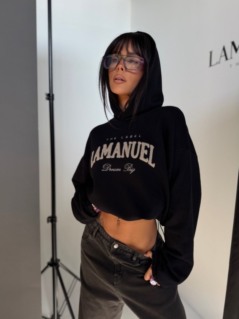 Bluza damska DREAM BIG | Czarny