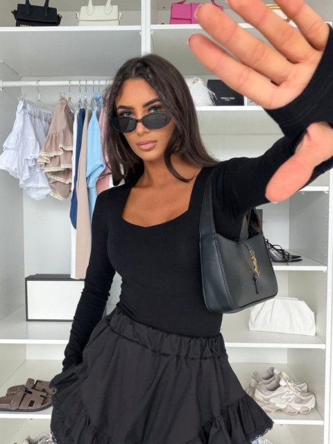 Body MILUNA | Czarny