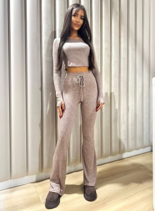 Komplet damski DAILY | Beż