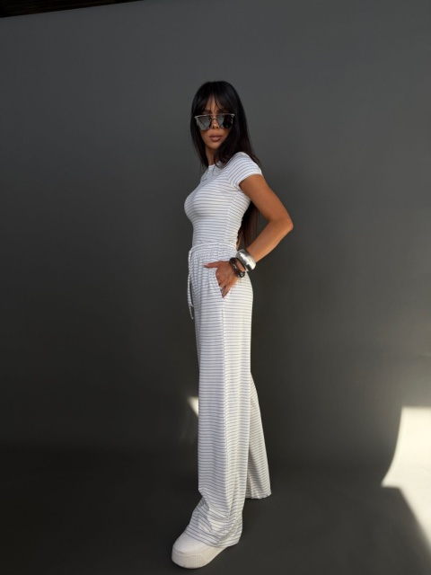 Komplet damski INSIDER | Ecru