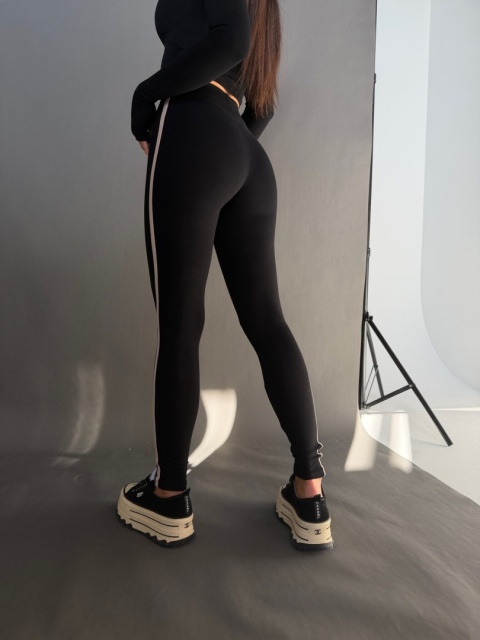 Komplet damski THE SPOT | Czarny