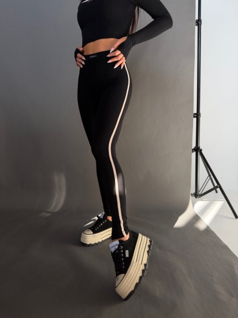 Komplet damski THE SPOT | Czarny