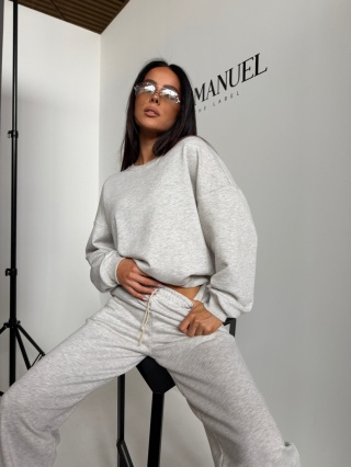 Komplet damski WOMAN | Szary