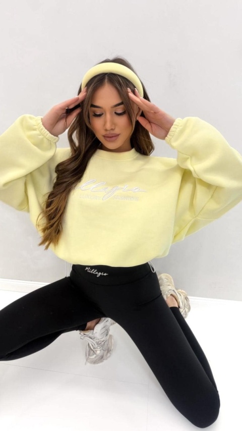 Legginsy damskie MILLAGRO | Czarny