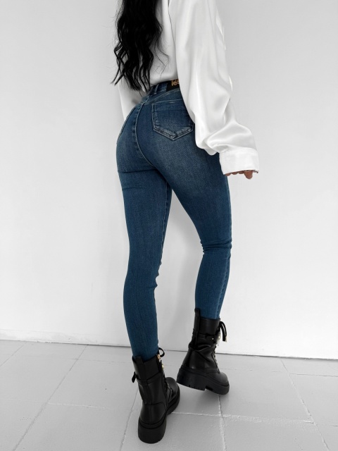 SPODNIE VIO CIEMNY JEANS