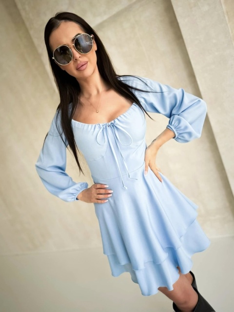 Sukienka BELLA | Błękit