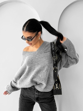 SWETER ZOTO SZARY