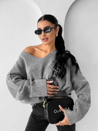 SWETER ZOTO SZARY