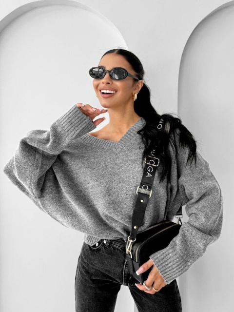 SWETER ZOTO SZARY