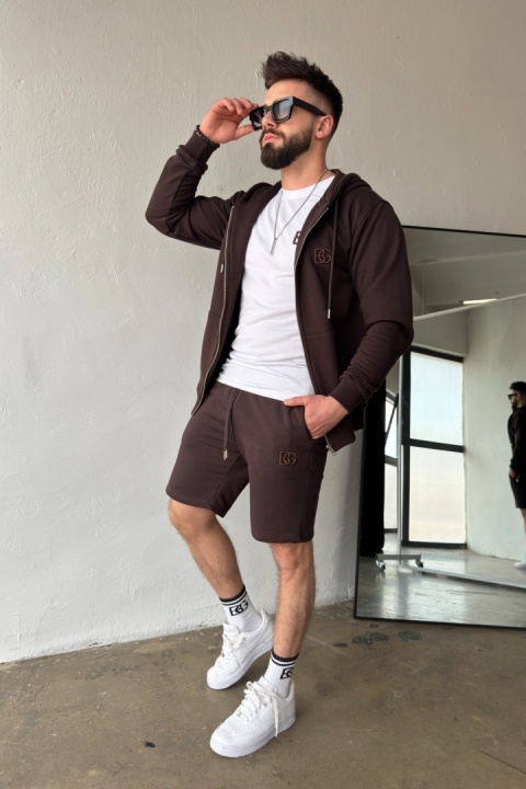 Spodenki męskie SHAZAM | Brąz