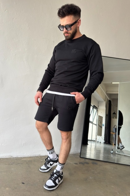 Spodenki męskie SHAZAM | Czarny