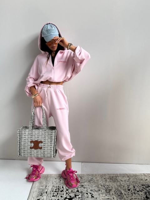 SPODNIE CLOUDY BABY PINK