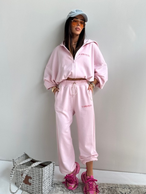 SPODNIE CLOUDY BABY PINK