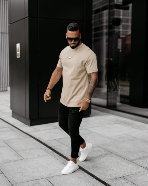 T- SHIRT GOLDEN BEŻ