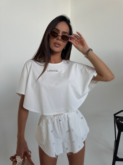 T- SHIRT ANGEL ECRU
