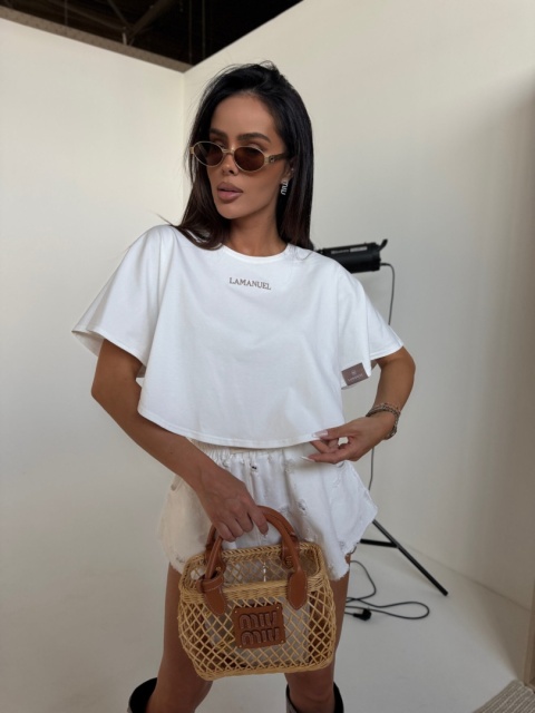 T- SHIRT ANGEL ECRU