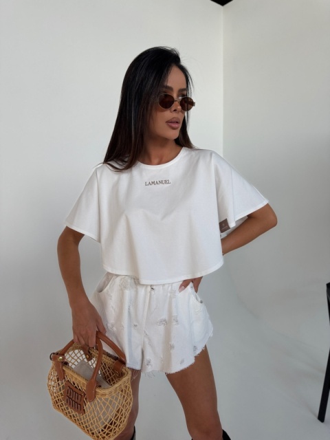 T- SHIRT ANGEL ECRU