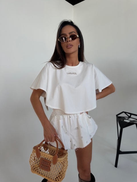 T- SHIRT ANGEL ECRU